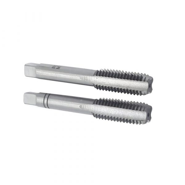 2 Peças Macho Manual em Aço Liga WS 1 Pol. x 8 FPP Amatools