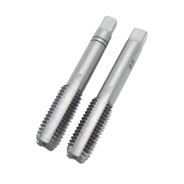 2 Peças Macho Manual em Aço Liga WS 1 Pol. x 8 FPP Amatools