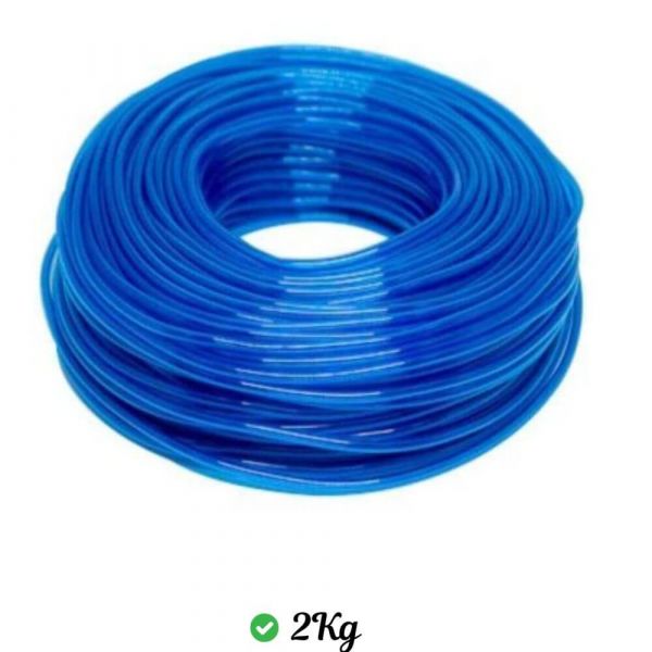 2Kg Espaguete Flexível 4,0mm x1,0mm Azul Ibirá