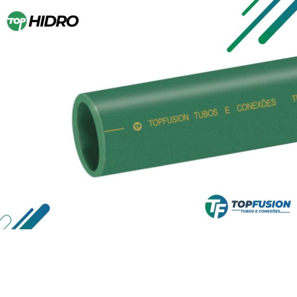 Tubo Água Quente, Fria PN-20 DN32 3 Metros Top Fusion