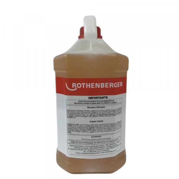Óleo de Corte e Rosca Rocut 5 Litros 08000005BR Rothenberger