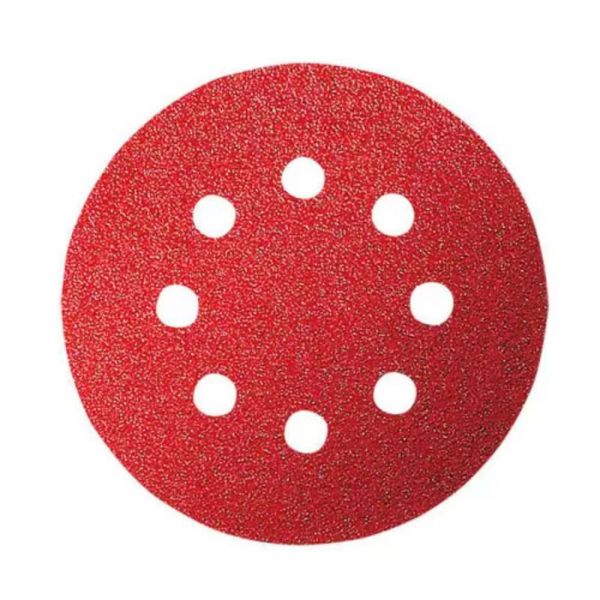 5 Discos de Lixa Velcro 125mm Grão 36 738019 MTX