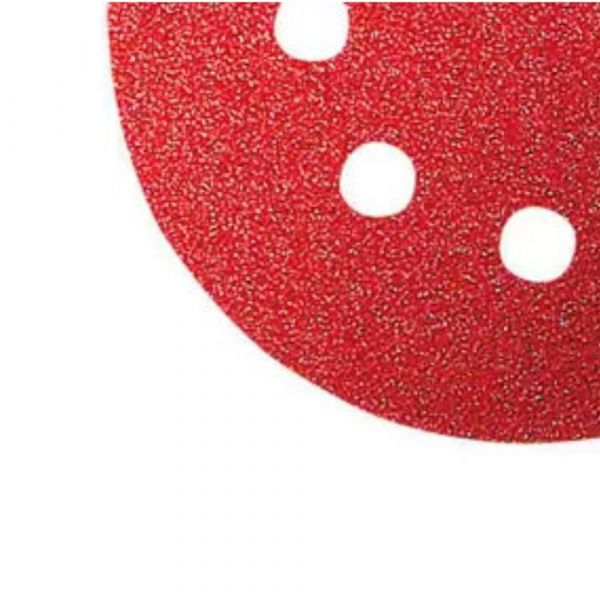 5 Discos de Lixa Velcro 125mm Grão 36 738019 MTX