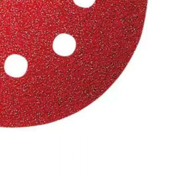 5 Discos de Lixa Velcro 125mm Grão 36 738019 MTX