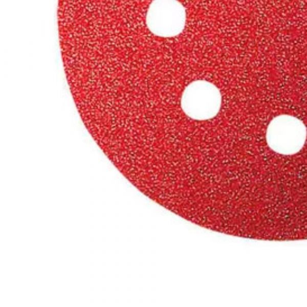 5 Discos de Lixa Velcro 125mm Grão 36 738019 MTX