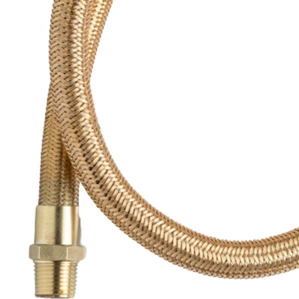 60cm de Mangueira Flexível Tomback Hose GLP/GN 1/2(I) x Screw Thread 1/2 BSPT(E) x 1/2 BSP(I) Maqenge