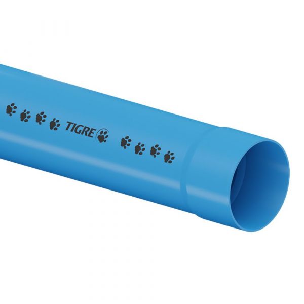6 Metros de Tubo PVC Irrigação PN60 DN25 Tigre