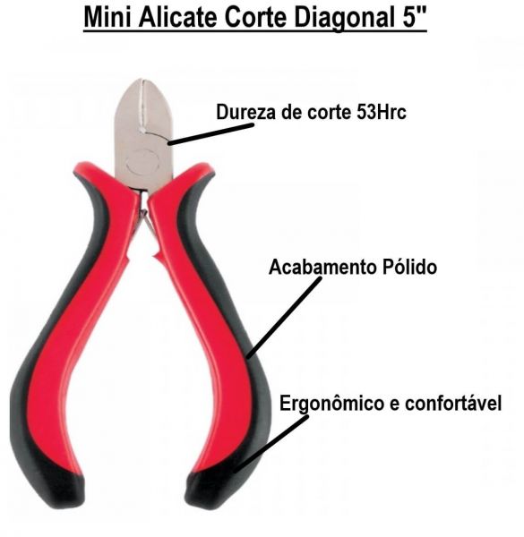 Mini Alicate Corte Diagonal 5” MTX