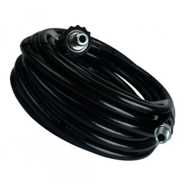 7 Metros Mangueira Trama Nylon M22/14 E 15 x 1/4 Pol. Macho para Lavadora Sigma Tools