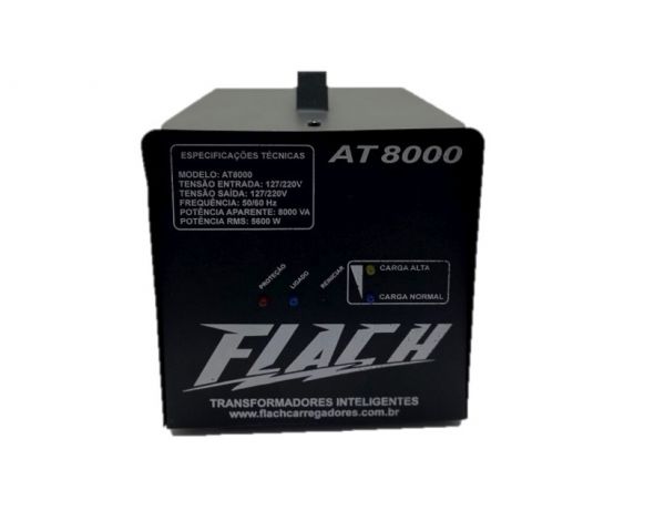 Autotransformador Inteligente 8000VA/5600W- Flach AT 8000
