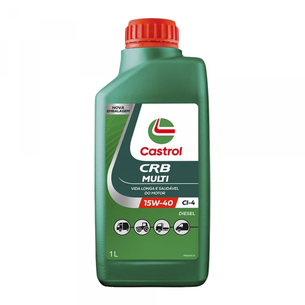 Óleo Caminhão 1 Litro CRB Multi CI-4 15W40 Castrol