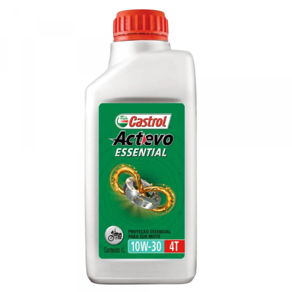 Óleo Moto 4T 1 Litro Actevo Esssential 10W30 Castrol