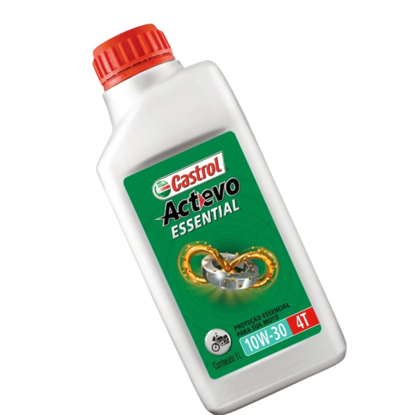 Óleo Moto 4T 1 Litro Actevo Esssential 10W30 Castrol
