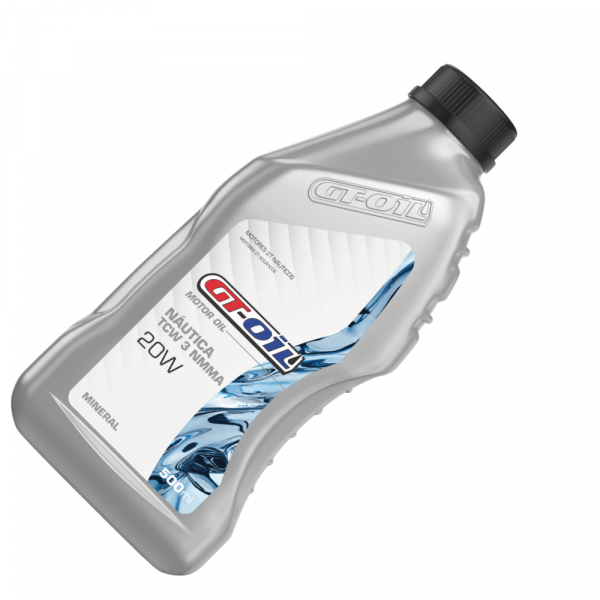 Óleo Motor Nautica 500Ml 20W API TCW 3 NMMA GT-OIL