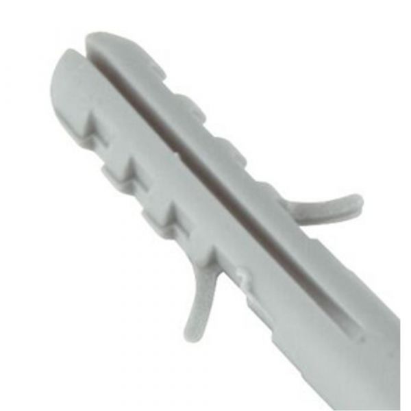 Abraçadeira com Bucha 1/2 Pol. Plastibox Cinza Tramontina