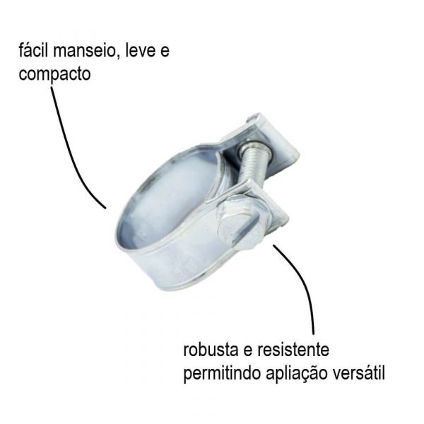 Abraçadeira Fita 9mm 08/10” Rexon