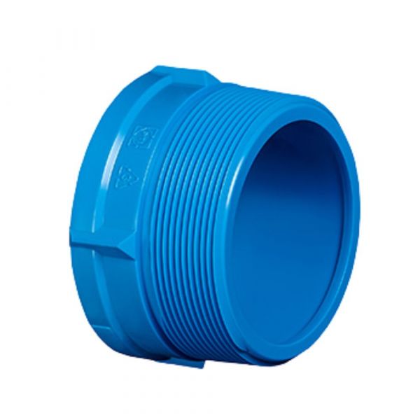 Adaptador Bolsa Soldável DN50 x 2 Pol. PN80 Irriga x Rosca Externa PTI Conexões