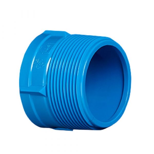 Adaptador Bolsa Soldável DN50 x 2 Pol. PN80 Irriga x Rosca Externa PTI Conexões