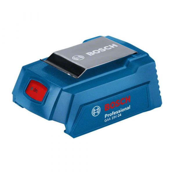 Adaptador para carregador portátil USB Bosch GAA 18V-24, 18V SB