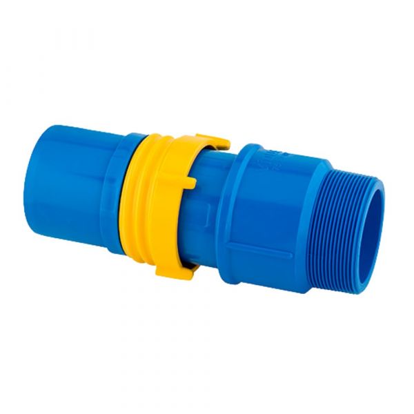 Adaptador Macho Engate Roscável 2 x 1.1/2 Pol. Viqua