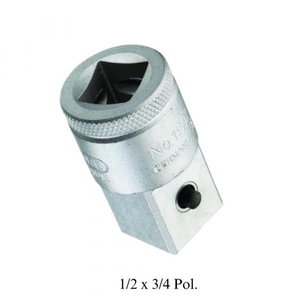 Adaptador para Soquete  1/2 x 3/4 Pol. Gedore
