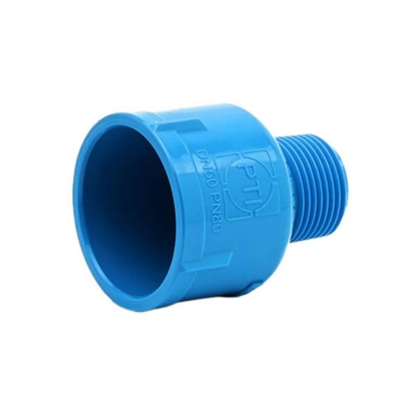 Adaptador Redução Bolsa Soldável Irrigação x Rosca Externa PN125 DN75 x 2.1/2″ PTI Conexões