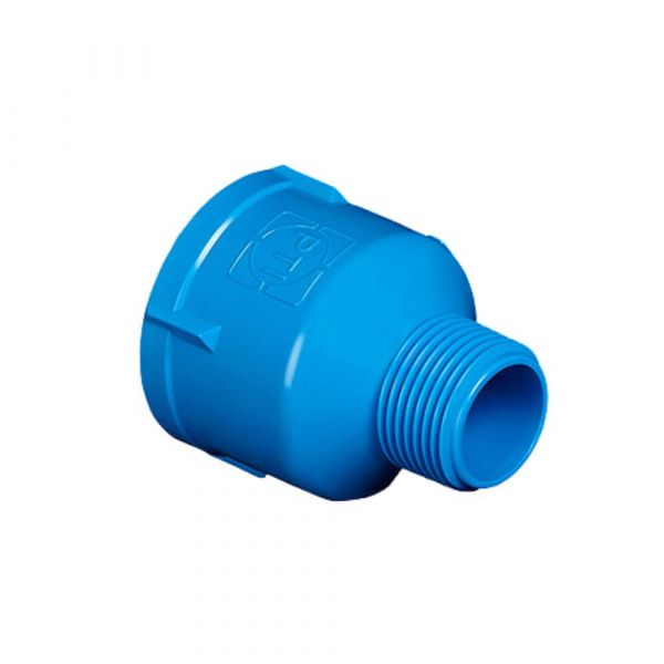 Adaptador Redução Bolsa Soldável Irrigação x Rosca Externa PN125 DN75 x 2.1/2″ PTI Conexões