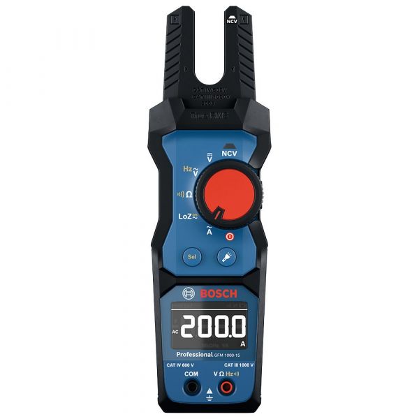 Alicate Amperimetro Garfo GFM 1000-15 Bosch