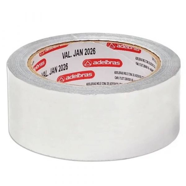 Fita de Alumínio Sem Liner 48X30mm Adelbras
