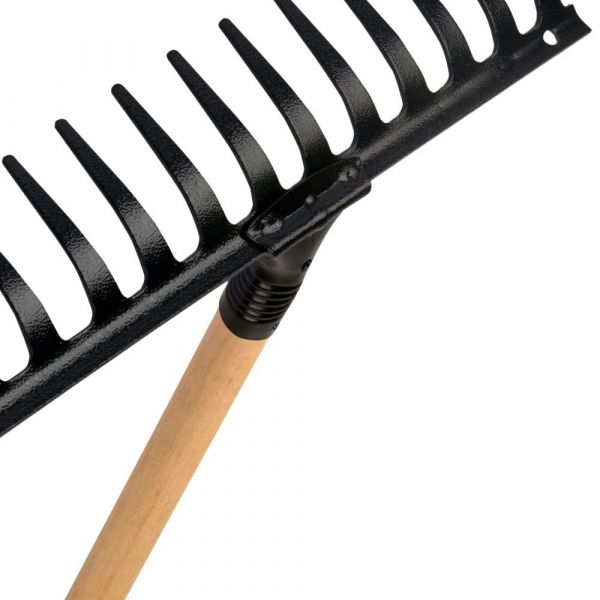 Ancinho Reforçado Curvo 16 Dentes com Cabo 1,20m Max