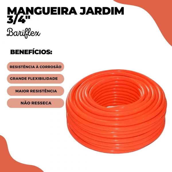 1 Metro Mangueira Jardim 3/4