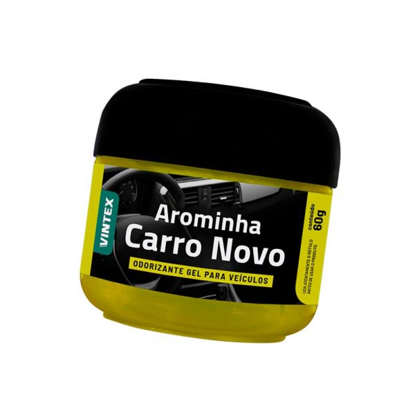 Aromatizante Gel Carro Novo 60g Vintex