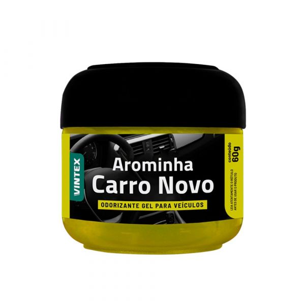 Aromatizante Gel Carro Novo 60g Vintex