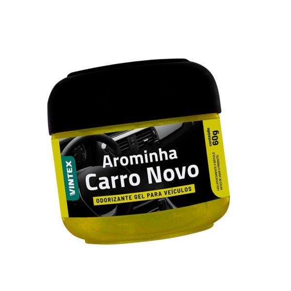 Aromatizante Gel Carro Novo 60g Vintex
