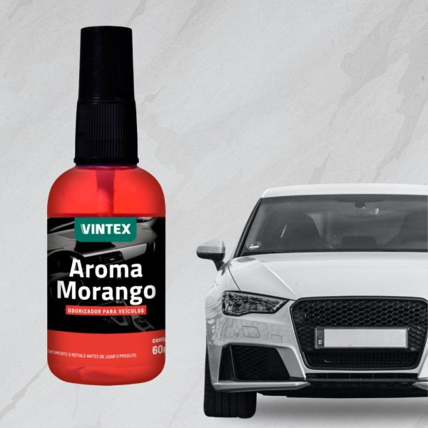 Aromatizante Spray Morango 60ml Vintex