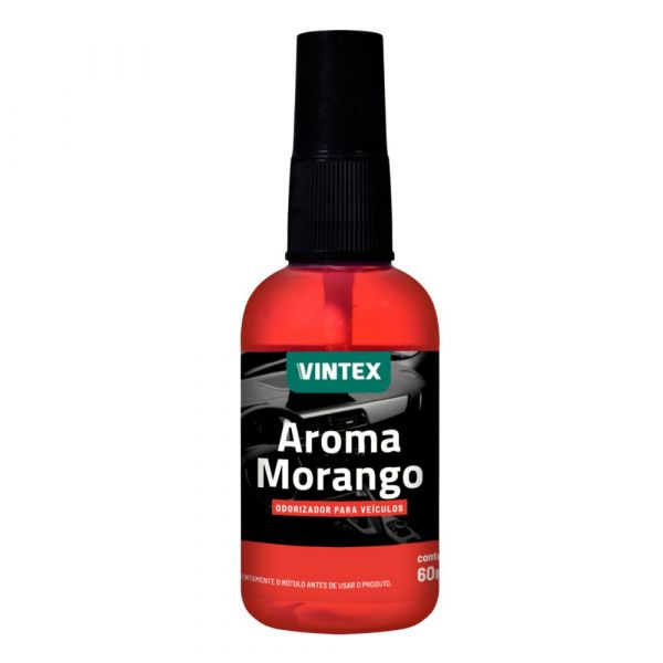 Aromatizante Spray Morango 60ml Vintex