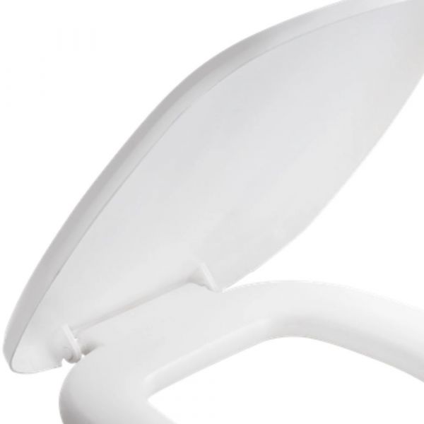 Assento Sanitário Almofadado Quadrado Branco PR1064-2 Atlas