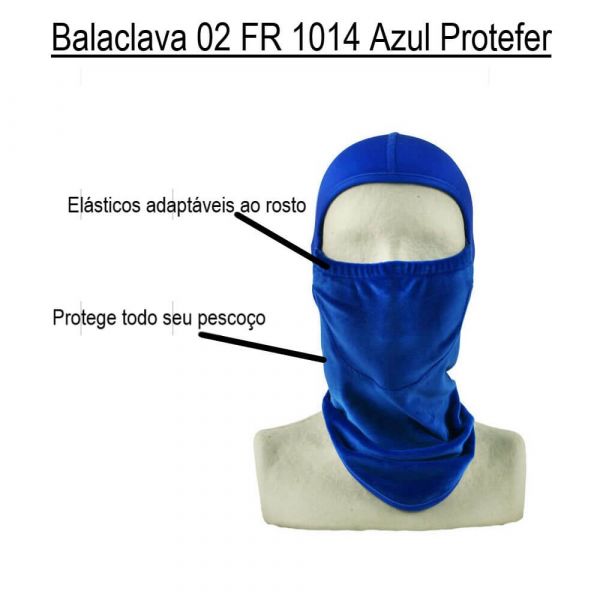 Balaclava 02 FR 1014 Azul Protefer