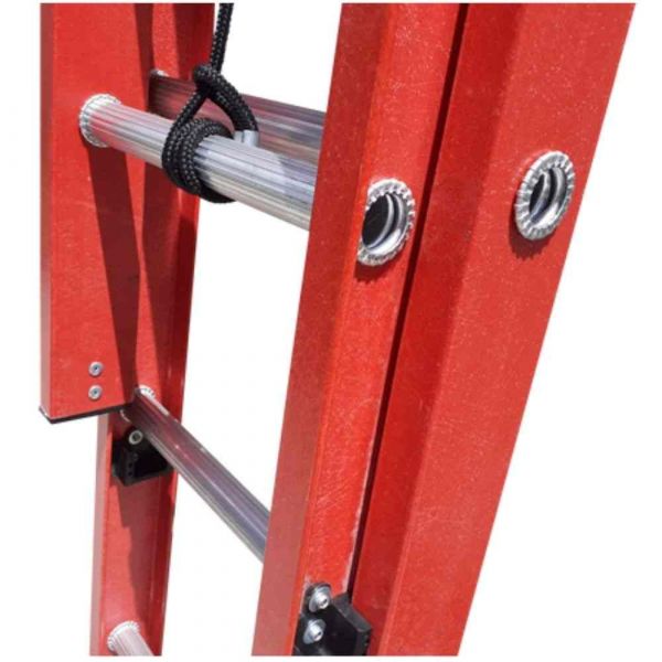 Escada Extensível Fibra de Vidro 38 Degraus FE838 Alulev