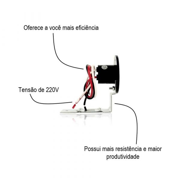 Base Para Relé Fotoelétrico 220V Foxlux