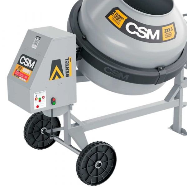 Betoneira Rental com Motor 400L Monofásico 220v CSM