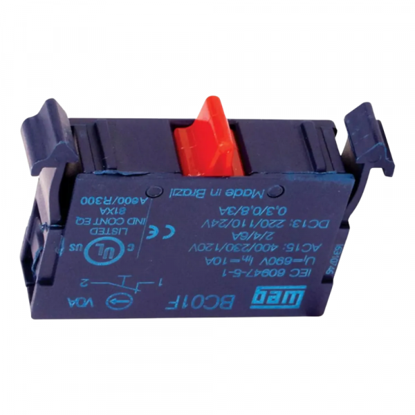 Bloco Contato Auxiliar 1NF BC01F-CSW Weg