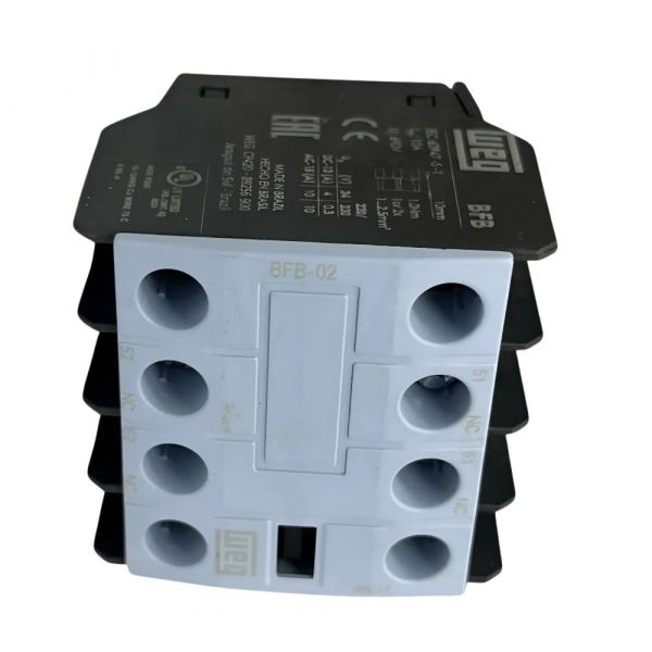 Bloco de Contato Auxiliar 2NF BFB-02 CWB9-125 AZ Contator Frontal Weg