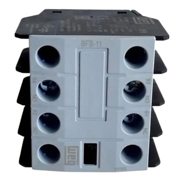 Bloco de Contato Auxiliar BFB-11 Frontal 1NA+1NF Weg 