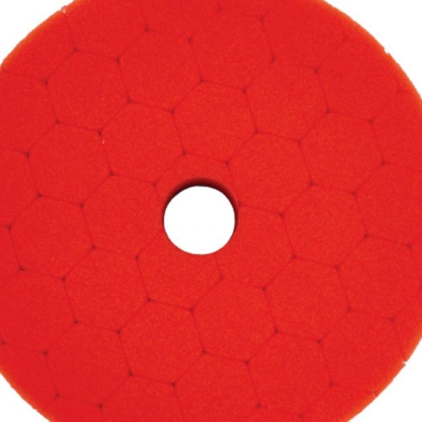 Boina de Espuma Hexagonal 3 Pol. para Roto Orbital Vermelha Super Lustro Sigma Tools