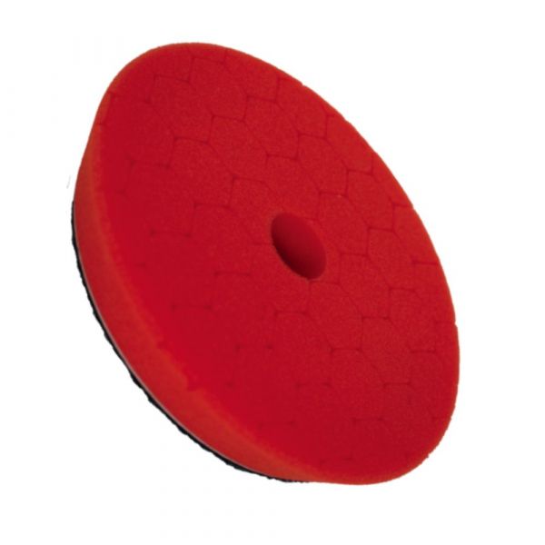 Boina de Espuma Hexagonal 3 Pol. para Roto Orbital Vermelha Super Lustro Sigma Tools
