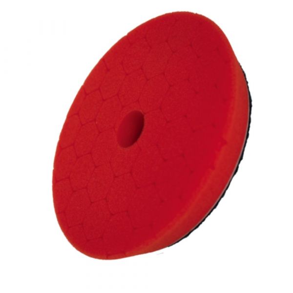 Boina de Espuma Hexagonal 3 Pol. para Roto Orbital Vermelha Super Lustro Sigma Tools