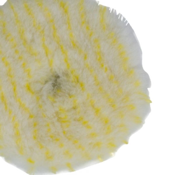 Boina de Lã 5 Pol. Corte Leve Listras Amarelas Sigma Tools