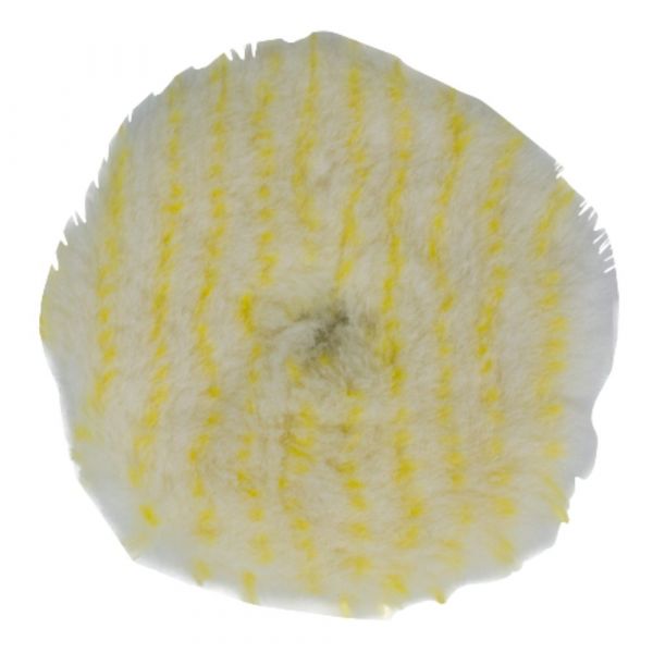 Boina de Lã 5 Pol. Corte Leve Listras Amarelas Sigma Tools