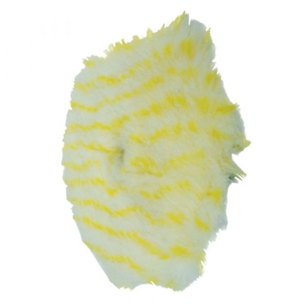 Boina de Lã 5 Pol. Corte Leve Listras Amarelas Sigma Tools